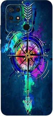 AsSkin Redmi10C Mobile Skin(Ultra Super Color Compass Skin With High Gloss Finish).)