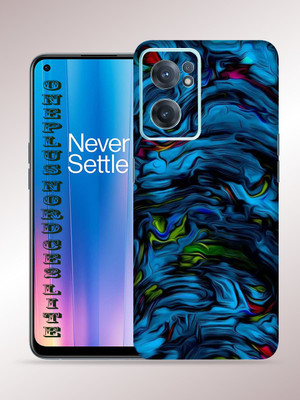 OggyBaba OnePlus Nord Ce 2 Lite 5g, Blue Lava Mobile Skin(Multicolor)