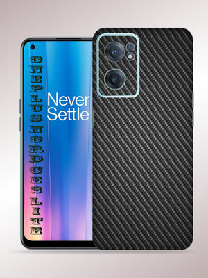 OggyBaba OnePlus Nord Ce 2 Lite 5g, Carbon Fiber Black Mobile Skin(Black)
