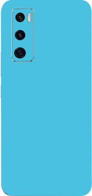 AsSkin Vivo V20 Se Mobile Skin(Ultra Super Light Blue Matte Skin With High Gloss Finish).)