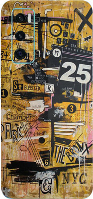 AsSkin Vivo V20 Se, vivo v20 se Mobile Skin(Ultra Super Multicolor Graffiti With High Matte Finish.)