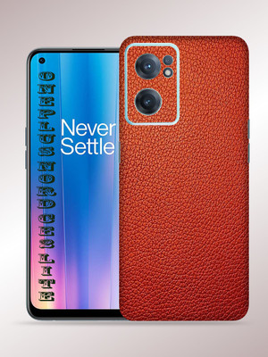OggyBaba OnePlus Nord Ce 2 Lite 5g, Leather Red Mobile Skin(Red)