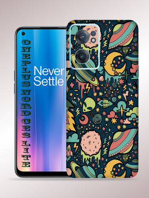 OggyBaba OnePlus Nord Ce 2 Lite 5g, Space Graffiti Mobile Skin(Multicolor)