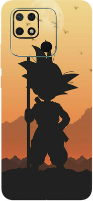 Jeeva Creation Redmi 10C Mobile Skin(Ultra Super Goku Sunset Skin With High Matte Finish..,)