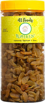 41 foods Premium Raisins Kismish ( 500GM x 2 ) 1 KG Raisins(2 x 500 g)