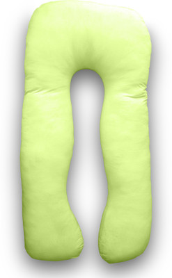 KWALITY DREAMS Microfibre Solid Pregnancy Pillow Pack of 1(Orange)