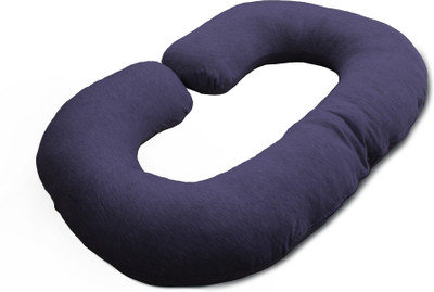 KWALITY DREAMS Microfibre Solid Pregnancy Pillow Pack of 1(Purple)