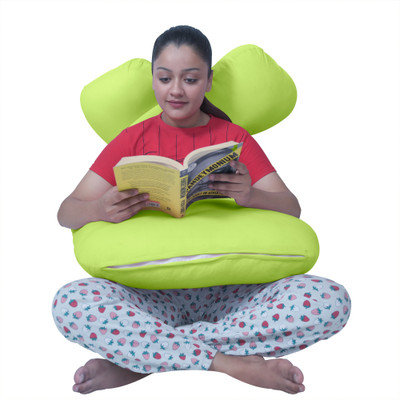 KWALITY DREAMS Microfibre Solid Pregnancy Pillow Pack of 1(Green)