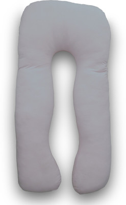 KWALITY DREAMS Microfibre Solid Pregnancy Pillow Pack of 1(Grey)
