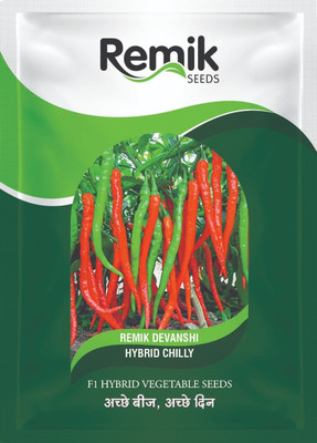 Remikseeds Hybrid Chilli Remik Devanshi Seed(10 g)