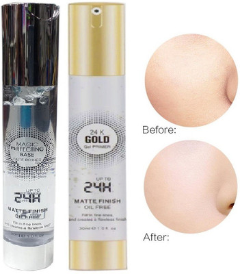 tanvi27 24K GOLD LONG LASTING & OIL FREE FACE GEL PRIMER Primer  - 60 ml(MULTI COLOR)