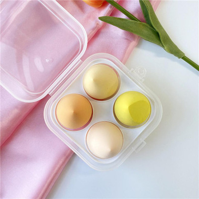 BELLA HARARO Elastic Soft 4in1 Makeup Perfecting Sponge Puff Beauty Blenders with Storage Box