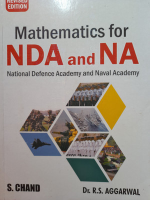 Mathematics For NDA And NA(598, Dr.R.S.AGGARWAL)