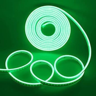 StrawHat 600 LEDs 5 m Green Steady Strip Rice Lights(Pack of 1)