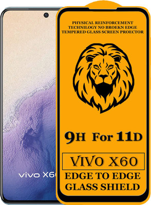 HQ Protection Edge To Edge Tempered Glass for Vivo X60, Vivo X60 5G(Pack of 1)