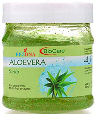 FEZONA Aloevera Face And Body Scrub 500 ml Scrub(500 ml)