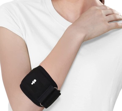 Tinor Tennis Elbow Support With Soft Gel Pad Elbow Support(Black)