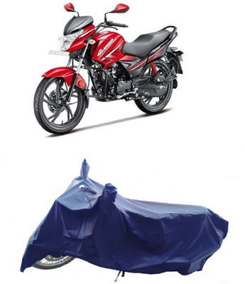 Wegather Two Wheeler Cover for Hero(Glamour i3s, Blue)