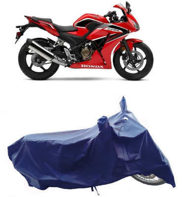 Wegather Two Wheeler Cover for Honda(CBR300R BS6, Blue)