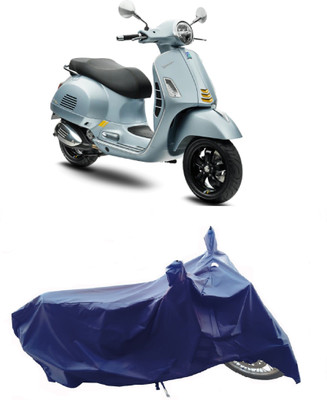 Wegather Two Wheeler Cover for Vespa(GTS Super 300, Blue)