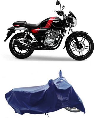 Wegather Two Wheeler Cover for Bajaj(V12, Blue)