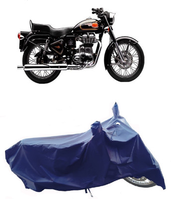 Wegather Two Wheeler Cover for Royal Enfield(Bullet 350 Twinspark, Blue)
