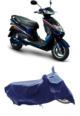 Wegather Two Wheeler Cover for Okinawa(Ridge Plus, Blue)