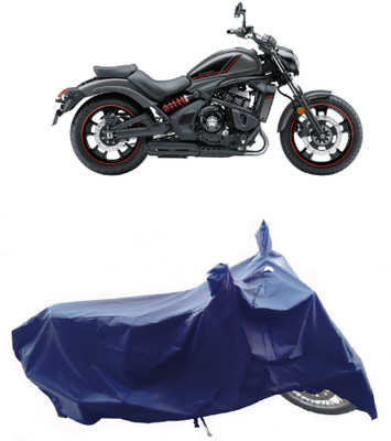 Wegather Two Wheeler Cover for Kawasaki(Vulcan S BS6, Blue)