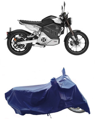 Wegather Two Wheeler Cover for Revolt(RV Cafe Racer BS6, Blue)