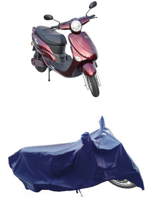 Wegather Two Wheeler Cover for Avon(E Star BS6, Blue)