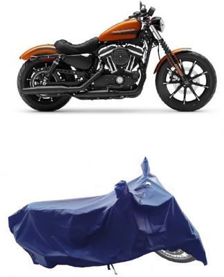 Wegather Two Wheeler Cover for Harley Davidson(Iron 883, Blue)