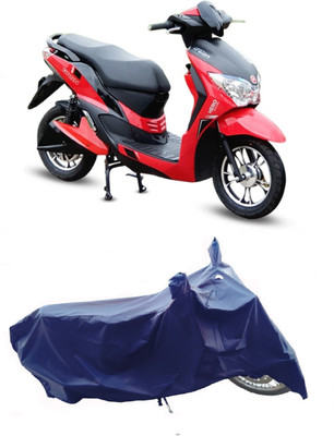 Wegather Two Wheeler Cover for Hero Electric(Electric Dash, Blue)