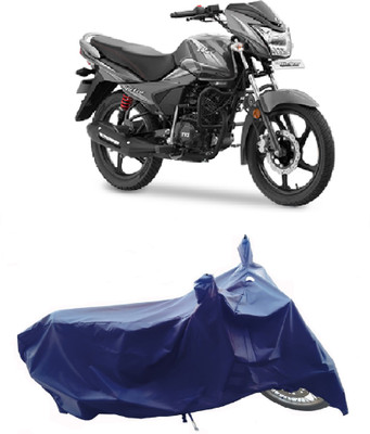 Wegather Two Wheeler Cover for TVS(Victor New, Blue)