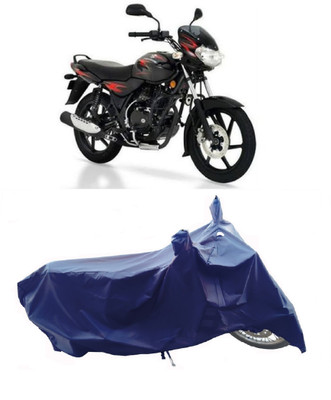 Wegather Two Wheeler Cover for Bajaj(Discover 125 DTS-i, Blue)
