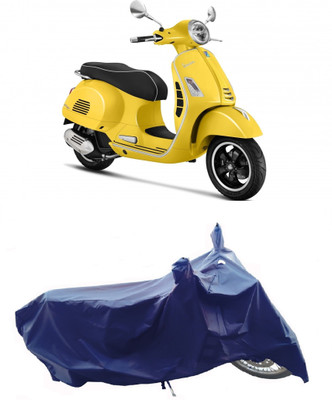 Wegather Two Wheeler Cover for Vespa(GTS 300, Blue)