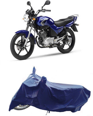 Wegather Two Wheeler Cover for Yamaha(YBR 125, Blue)