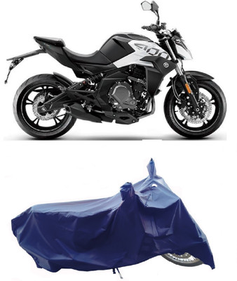 Wegather Two Wheeler Cover for CFMoto(400NK BS6, Blue)