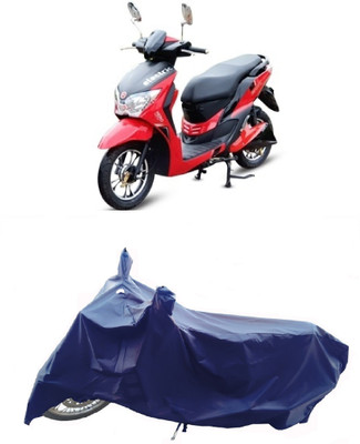 Wegather Two Wheeler Cover for Hero Electric(Electric Dash BS6, Blue)