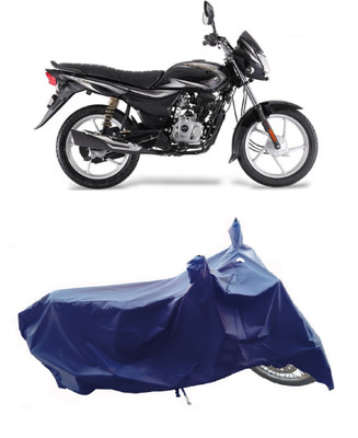 Wegather Two Wheeler Cover for Bajaj(Platina 100, Blue)