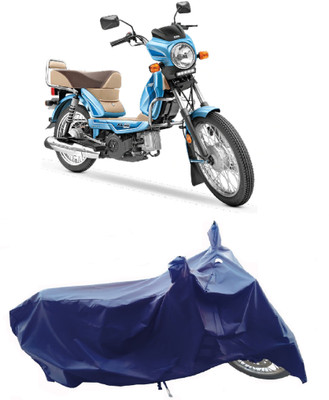 Wegather Two Wheeler Cover for TVS(Heavy Duty BS6, Blue)