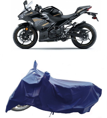 Wegather Two Wheeler Cover for Kawasaki(Ninja 650 BS6, Blue)