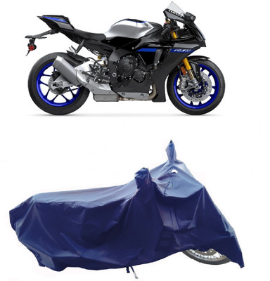 Wegather Two Wheeler Cover for Yamaha(YZF R1 M, Blue)