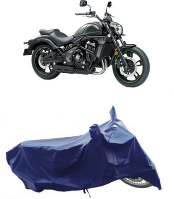 Wegather Two Wheeler Cover for Kawasaki(Vulcan S, Blue)
