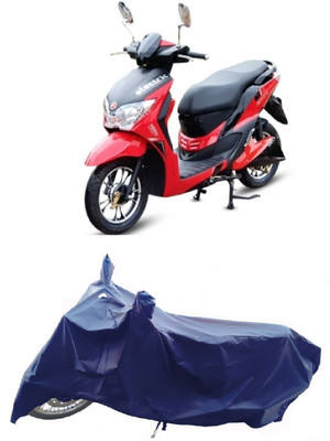 Wegather Two Wheeler Cover for Hero Electric(Dash, Blue)