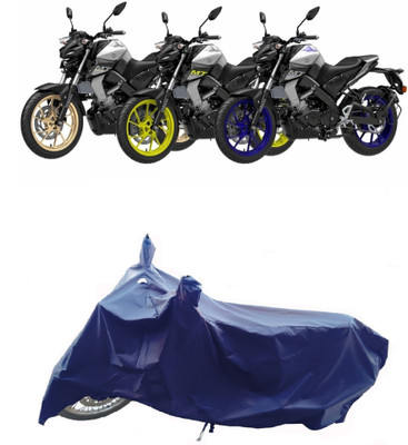 Wegather Two Wheeler Cover for Yamaha(MT-15 BS6, Blue)