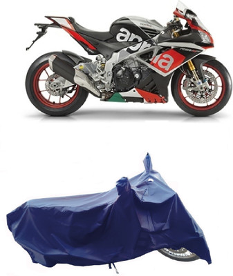 Wegather Two Wheeler Cover for Aprilia(RSV4, Blue)