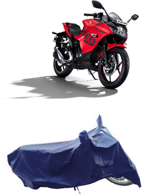Wegather Two Wheeler Cover for Suzuki(Gixxer SF, Blue)
