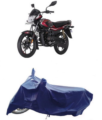 Wegather Two Wheeler Cover for Bajaj(Platina 110 H-Gear BS6, Blue)