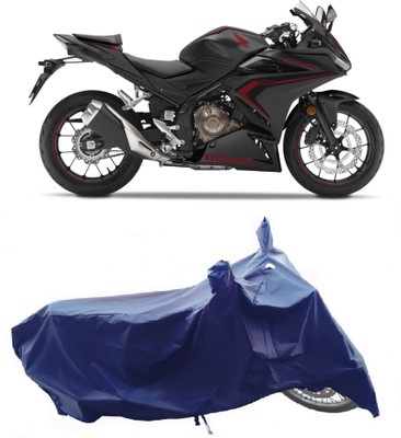 Wegather Two Wheeler Cover for Honda(CBR500R BS6, Blue)