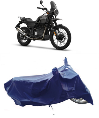 Wegather Two Wheeler Cover for Royal Enfield(500, Blue)